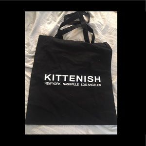 Kittenish tote bag